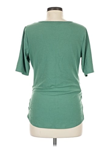 Isabel by Ingrid + Isabel Short Sleeve Henley (view 2)