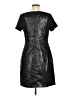 Laundry by Design 100% Polyester Metallic Black Cocktail Dress Size 8 - photo 2