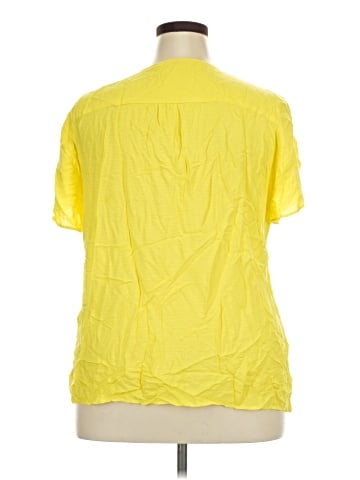 Violeta by Mango Short Sleeve Blouse (view 2)