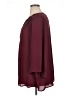 Catherines 100% Polyester Burgundy 3/4 Sleeve Blouse Size 1X - photo 5