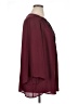Catherines 100% Polyester Burgundy 3/4 Sleeve Blouse Size 1X - photo 4