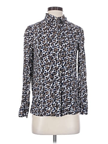 Massimo Dutti Long Sleeve Blouse (view 1)