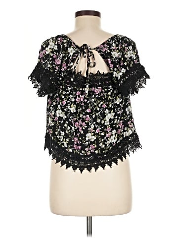 American Rag Cie Short Sleeve Blouse (view 2)