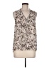 Mossimo 100% Polyester Ivory Sleeveless Blouse Size M - photo 1