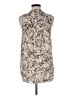 Mossimo 100% Polyester Ivory Sleeveless Blouse Size M - photo 2