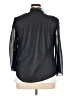 R&M Richards 100% Polyester Silver Black Jacket Size 14 - photo 2