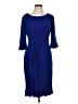 Connected Apparel Blue Cocktail Dress Size 12 - photo 1