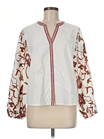 Calypso St. Barth Long Sleeve Blouse (view 1)