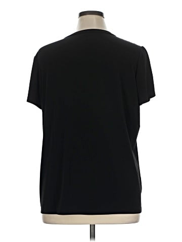 Susan Graver Short Sleeve T-Shirt (view 2)