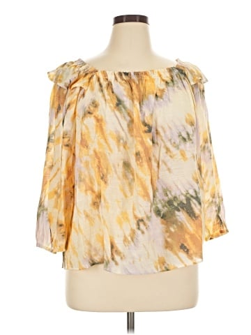 Zac & Rachel 3/4 Sleeve Blouse (view 1)