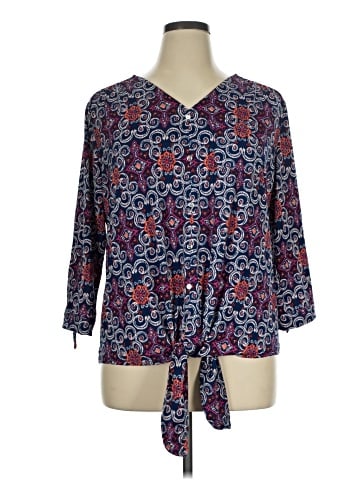 New Directions 3/4 Sleeve Blouse (view 1)