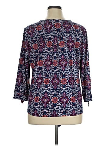 New Directions 3/4 Sleeve Blouse (view 2)