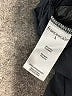 Francesca's Black 3/4 Sleeve Top Size L - photo 8