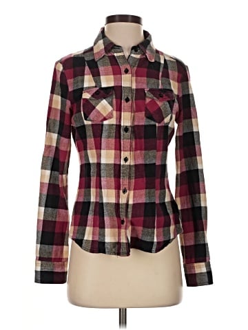 XXI Long Sleeve Button-Down Shirt (view 1)