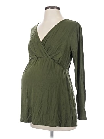 Gap - Maternity 3/4 Sleeve T-Shirt (view 1)