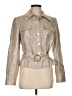Etcetera 100% Linen Metallic Gold Jacket Size 8 - photo 1