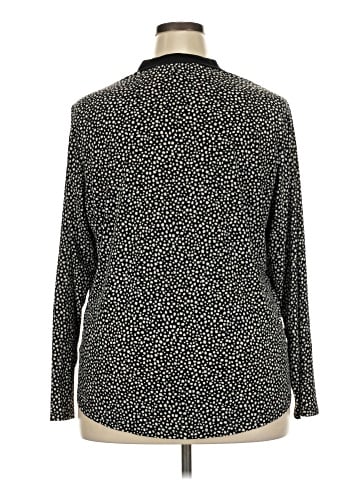 Jones New York Long Sleeve Blouse (view 2)