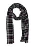 Nicole Miller 100% Polyester Houndstooth Black Scarf One size - photo 1