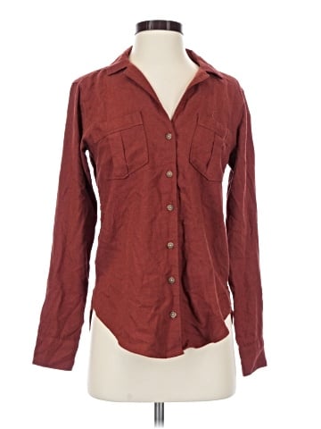 Abercrombie & Fitch Long Sleeve Button-Down Shirt (view 1)