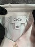 CeCe 100% Polyester Ivory Long Sleeve Blouse Size M - photo 7