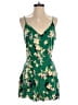 Uniqlo 100% Rayon Tropical Green Romper Size M - photo 1