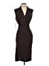 DKNY 100% Polyester Brown Cocktail Dress Size 4 - photo 1