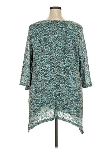 Maggie Barnes for Catherines 3/4 Sleeve T-Shirt (view 2)