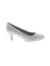 Dream Pairs Metallic Silver Heels Size 9 - photo 1