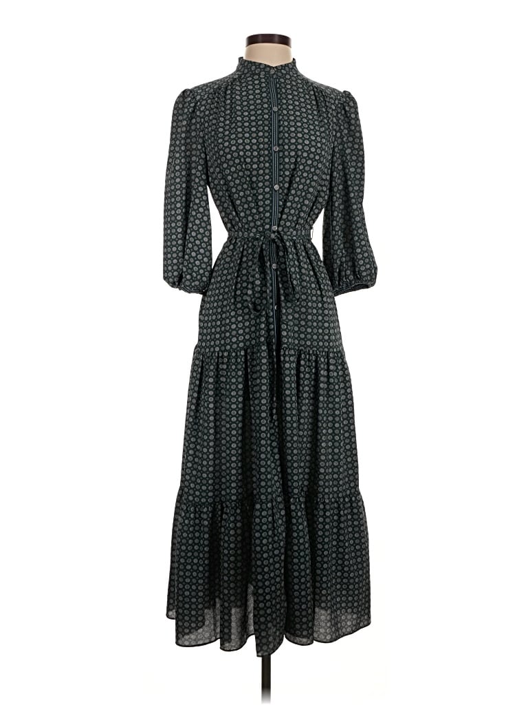 Pre-owned Max Studio Casual Dress In Green