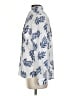 Apt. 9 100% Polyester Print Ivory Long Sleeve Blouse Size S - photo 5