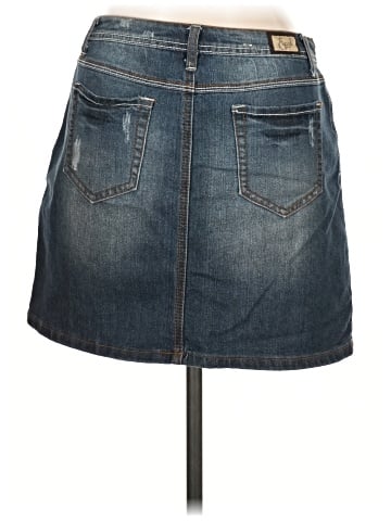 Earl Jean Denim Skirt (view 2)