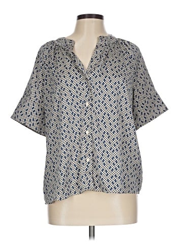 Worthington Short Sleeve Blouse (view 1)