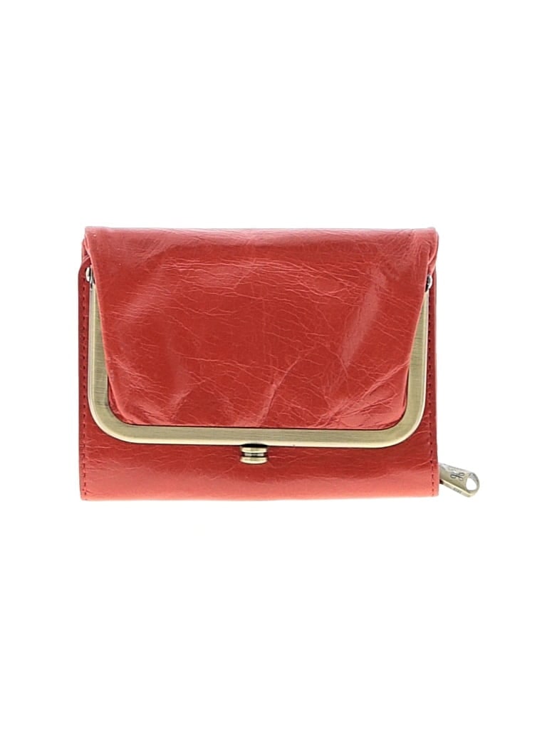 Pre-owned Hobo Bag Leather Wallet In Red