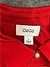 CeCe 100% Polyester Solid Red Long Sleeve Blouse Size M - photo 7