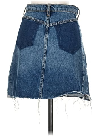 Zara Denim Skirt (view 2)