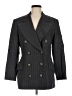 Bob Mackie 100% Wool Chevron-herringbone Gray Wool Blazer Size 8 - photo 1