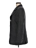 Bob Mackie 100% Wool Chevron-herringbone Gray Wool Blazer Size 8 - photo 5
