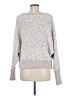 Jessica Simpson 100% Polyester Animal Print Gray Pullover Sweater Size M - photo 2