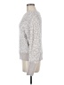 Jessica Simpson 100% Polyester Animal Print Gray Pullover Sweater Size M - photo 5