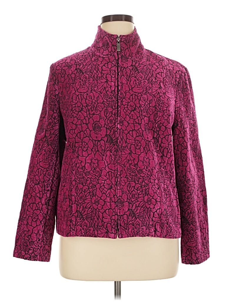 Pre-owned Dressbarn Jacket In Pink