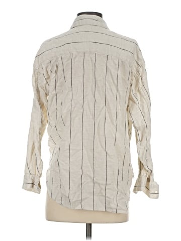 Stradivarius Long Sleeve Button-Down Shirt (view 2)