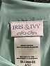 Iris & Ivy 100% Polyester Paisley Green Dress Size 10 - photo 3