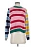 Boden Color Block Pink Pullover Sweater Size 4 - photo 1