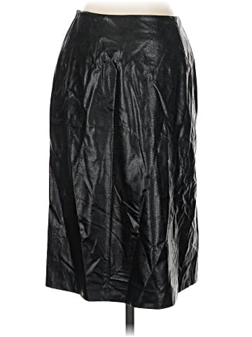 Betty Barclay Faux Leather Skirt (view 2)