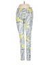 Alo Print Yellow Active Pants Size S - photo 1