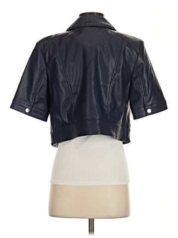 Isaac Mizrahi LIVE! Faux Leather Jacket (view 2)
