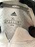 Adidas 100% Polyester White Track Jacket Size XL - photo 6