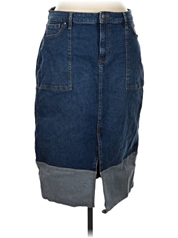 Simply Vera Vera Wang Denim Skirt (view 1)