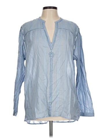 Carve Designs Long Sleeve Blouse (view 1)