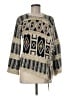 Moth Print Ivory Pullover Sweater Size M - photo 1